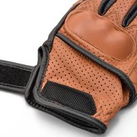 デイトナ HBG-130 パンチングメッシュプロテクターカウレザーグローブ ブラウン S 18915 1双（直送品）