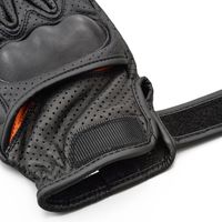 デイトナ HBG-130 パンチングメッシュプロテクターカウレザーグローブ ブラック M 18912 1双（直送品）