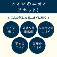 消臭力 トイレのフレッシュミスト リセット ハーバルリフレッシュ 本体 60mL 300プッシュ 1セット（1個×3） エステー