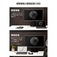 USB-C HDMI 変換ケーブル 2m 柔らかく取り回しやすい 黒 ECMPA-CHDMIY2B2 エレコム 1個（直送品）