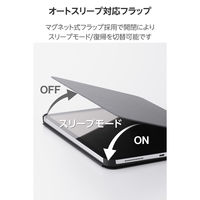 iPad11インチ(A16) 10.9インチ(第10世代) フラップケース TB-A25RWVH2BK エレコム 1個（直送品）