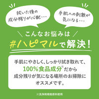 ハッピーエレファント 泡マルチクリーナー 本体 400mL 1個 中性 洗剤 食品成分 二度拭き不要 サラヤ