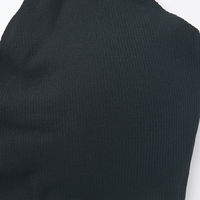 無印良品 レディース 婦人 肌あたりがやさしいリブブラジャー 婦人Ｓ 黒 良品計画