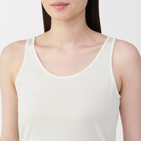 無印良品 レディース 婦人 シルクタンクトップ 婦人Ｍ オフ白 良品計画