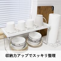 【整理棚】 ユメミグサ 積み重ねラック ホワイト(白) S HX-04 1個