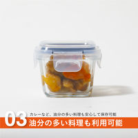 耐熱ガラス 3P 保存容器 ラウンド 120ｍL 1個（3個セット） 電子レンジ・食洗器対応 シービージャパン