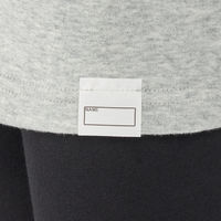 無印良品 キッズ フライス編みクルーネック半袖Ｔシャツ(インナー) １３０ グレー 良品計画