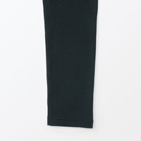 無印良品 レディース 婦人 ストレッチリブ編み レギンス 十分丈 婦人Ｍ 黒 良品計画