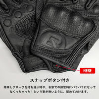 ロックブロス ナックルガード入りハーフフィンガーグローブ 16220006002 M M16220006002 1双（直送品）