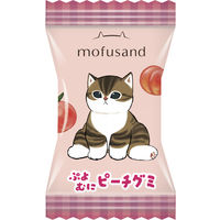 グミ 食べきりサイズ mofusand ぷよむにピーチグミ　50g 1セット（1個×12）