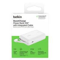 BELKIN 20W モバイルバッテリー10000mAh BPB021FQWH 1個