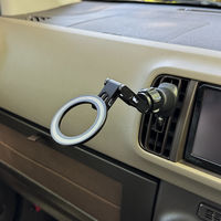 MagSafe対応 車載ホルダー エアコン吹き出し口用 ロングアーム Bタイプ ブラック  MagSafe非対応機種・ケースも使える（直送品）