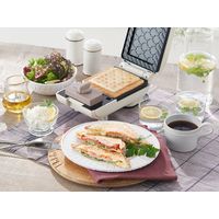 アイリスオーヤマ マルチサンドメーカー シングルサイズ IMS-502-W　ホワイト IMS-502-W 1台