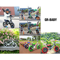 送料無料 GRAPHIS (グラフィス) 12インチ幼児用ペダルなし自転車 RBJランニングバイクジャパン大会公認 GR-BABY-BKRD（直送品）