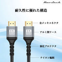 Hanx Hanx-Tech HDMI2.1ケーブル HT-HH8K40BY-1M 1本（直送品）