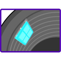 【虫よけ】萩原工業 　業務用レイシス忌避フィルム　120日タイプ 503298113149001150 1枚