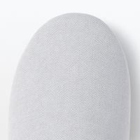 無印良品 洗えるクッションスリッパ Ｍ ２３．５～２５ｃｍ用 ライトブルー 良品計画