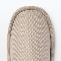 無印良品 洗える左右のないスリッパ Ｍ ２３．５～２５ｃｍ用 ベージュ 良品計画