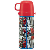 スケーター SKDC4 超軽量コンパクト2WAYステンレスボトル 【スパイダーマン 25】 689451-SKDC4 1個（直送品）