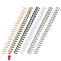 リヒトラブ カスタマイズ オープンリングノート とじ具 A5 ベージュ N2902-16 1組