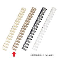 リヒトラブ カスタマイズ オープンリングノート とじ具 A6 ベージュ N2922-16 1組