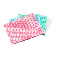 抗菌カウンタークロス 厚手 レギュラー グリーン 約35×60cm（1パック（60枚入）×5）シンメイ