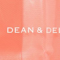 DEAN & DELUCA（ディーンアンドデルーカ） ショッピングバッグEVA コーラルオレンジ＜数量限定＞ 1個