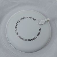 TRAVEL ポンプ式腰当てクッション グレー LAKOLE/ラコレ