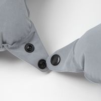 TRAVEL ポンプ式ネックピロー グレー LAKOLE/ラコレ