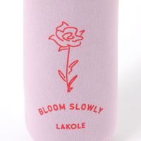 FLOWERボトルケース ピンク LAKOLE/ラコレ