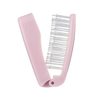 マペペ デタングリングブラシ（フォールディングポケット）ダスティピンク