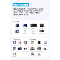 Anker Nano Charger(45W)with CtoC ケーブル B2692N11 1本