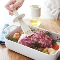 油引き オイルブラシポット シリコンブラシ付 油しき オイルボトル 1セット（1個×3） コジット