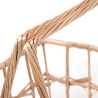 ワイヤーバスケット　柳アイアンバスケットL ナチュラル studio CLIP