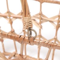 ワイヤーバスケット　柳アイアンバスケットM ナチュラル studio CLIP