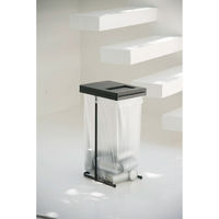 新輝合成 ゴミ箱 45L ユニード ゴミ袋ホルダー ブラック 417101 1個