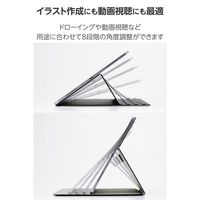 エレコム 13インチiPad Air(M3/M2) フラップケース 角度調整 TB-A25XWVDBK 1個