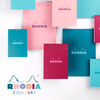 RHODIA（ロディア） ブロックロディア カラーズ No.13 ピンク 1冊（直送品）