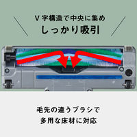 パナソニック 紙パック式キャニスター掃除機 MC-PJ250G-W 1台