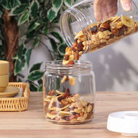 不二貿易 保存容器 800ml PUSH 空気が抜けるキャニスター 461026 1個（直送品）