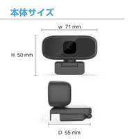 センチュリー WEBカメラ マイク内蔵100万画素 CCAM-S10BK 1個