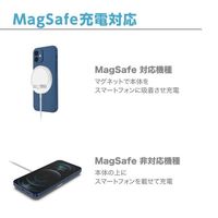 センチュリー マグネット式ワイヤレス充電器 CMP02WH Magnet Wireless Charger 15W 1個