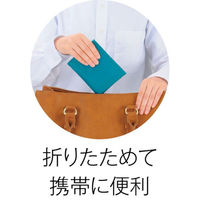 内海産業 エコバッグ Ecolor 折りたたみマイバッグ(ブルー) 2370771 1ケース(300個(1個×300))（直送品）