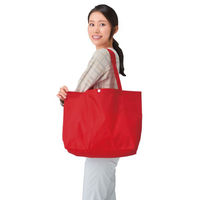 内海産業 エコバッグ Ecolor 折りたたみビッグバッグ(レッド) 2370841 1ケース(200個(1個×200))（直送品）