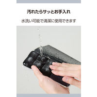 マウスパッド リストレスト付 パームレスト 透明ゲル MP-BPGLBK エレコム 1個（直送品）