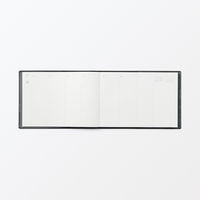 無印良品 Ｂ５ハーフサイズスケジュール帳 マンスリー ウィークリー ２０２５年１２月始まり 月曜始まり ダークグレー 良品計画