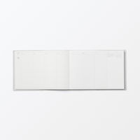 無印良品 Ｂ５ハーフサイズスケジュール帳 マンスリー ウィークリー ２０２５年１２月始まり 月曜始まり ホワイトグレー 良品計画