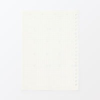 無印良品 リフィルノート リフィル マンスリースケジュール ２０２５年１２月始まり Ａ５・２０穴 月曜始まり 良品計画