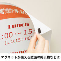 アスクル マグネットシート粘着付 カットタイプ 10×15mm 1セット（1500片：25片×20シート×3） オリジナル