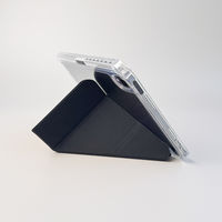 iPad mini (A17 Pro/第6世代) 縦横スタンド可能ケース オートスリープ機能 Apple Pencilホルダーつき グリーン（直送品）